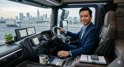 Tuyển tài xế xe tải
