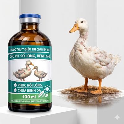 bán thuốc điều trị bệnh hô hấp trên vịt