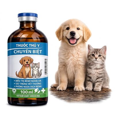 thuốc điều trị bệnh chó mèo