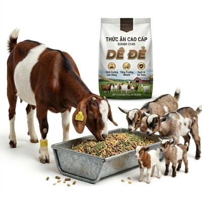 Cung cấp thức ăn cho dê cao sản